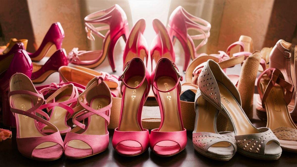 Welche Schuhe zum Pinken Kleid